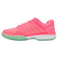 Women`s Express Light Pickleball Shoes Neon Pastel Pink and White Footwear K-Swiss