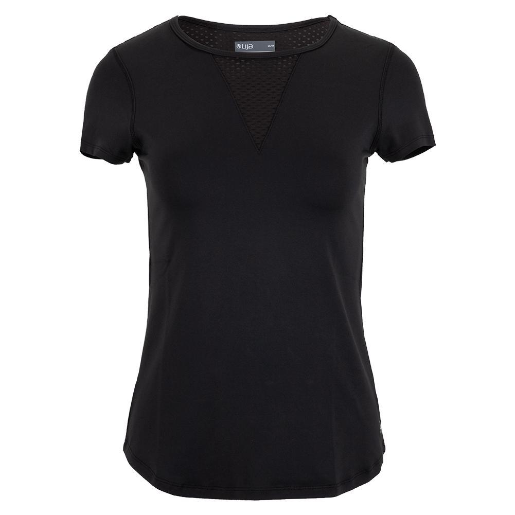 Women's Deep V Tennis Top Apparel Lija