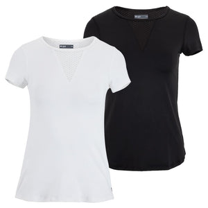 Women's Deep V Tennis Top Apparel Lija