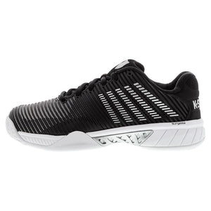 Women`s Hypercourt Express 2 Tennis Shoes Black and White Footwear K-Swiss