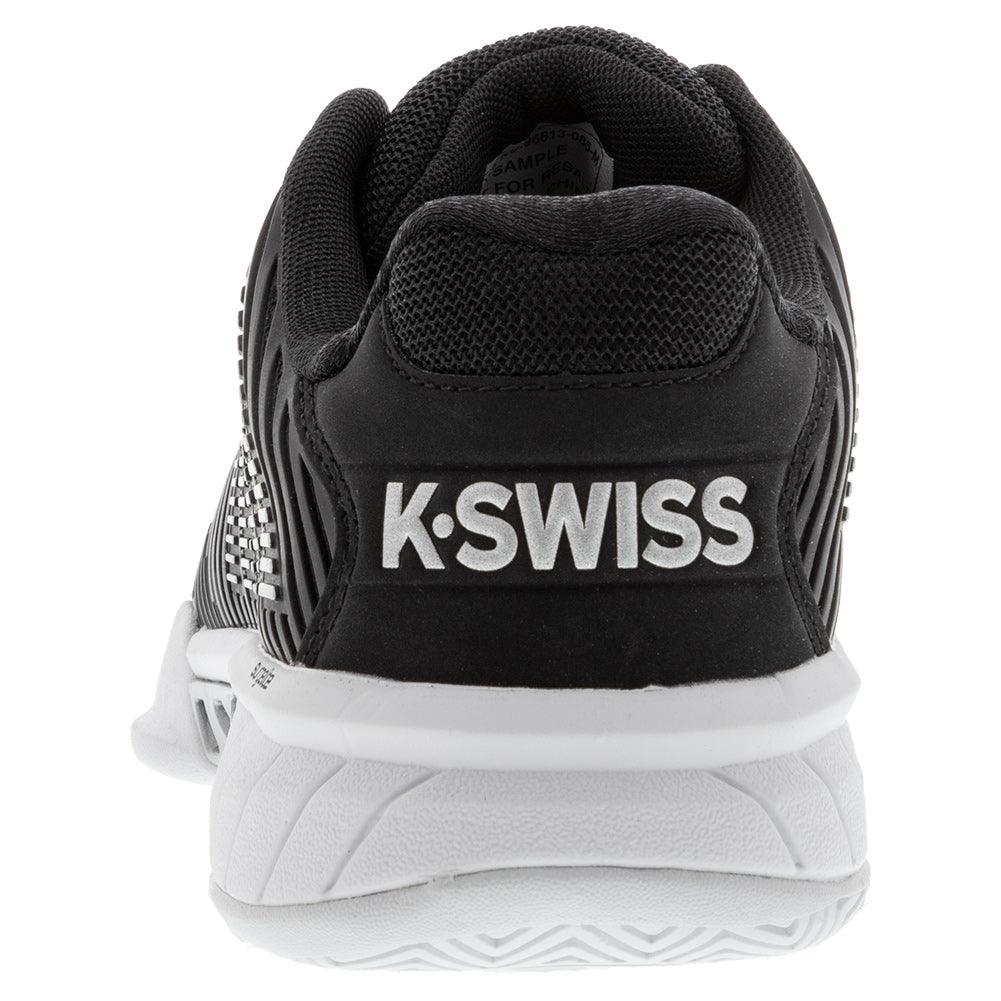 Women`s Hypercourt Express 2 Tennis Shoes Black and White Footwear K-Swiss