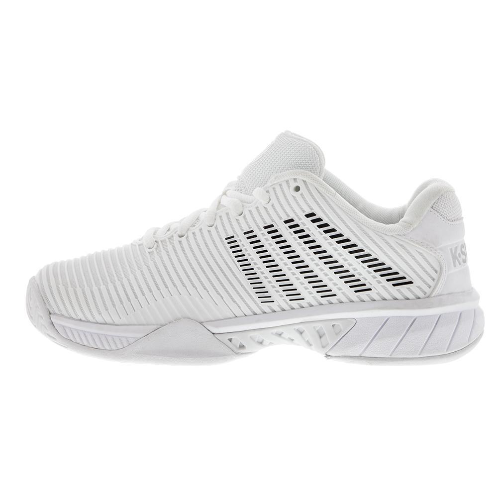 Women's Hypercourt Express 2 Tennis Shoes White and Black K-Swiss
