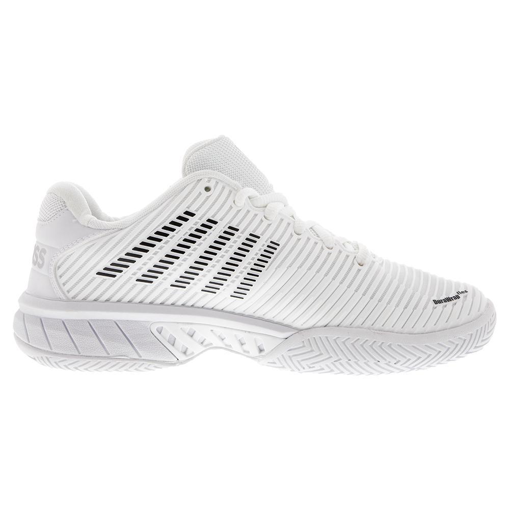 Women's Hypercourt Express 2 Tennis Shoes White and Black K-Swiss