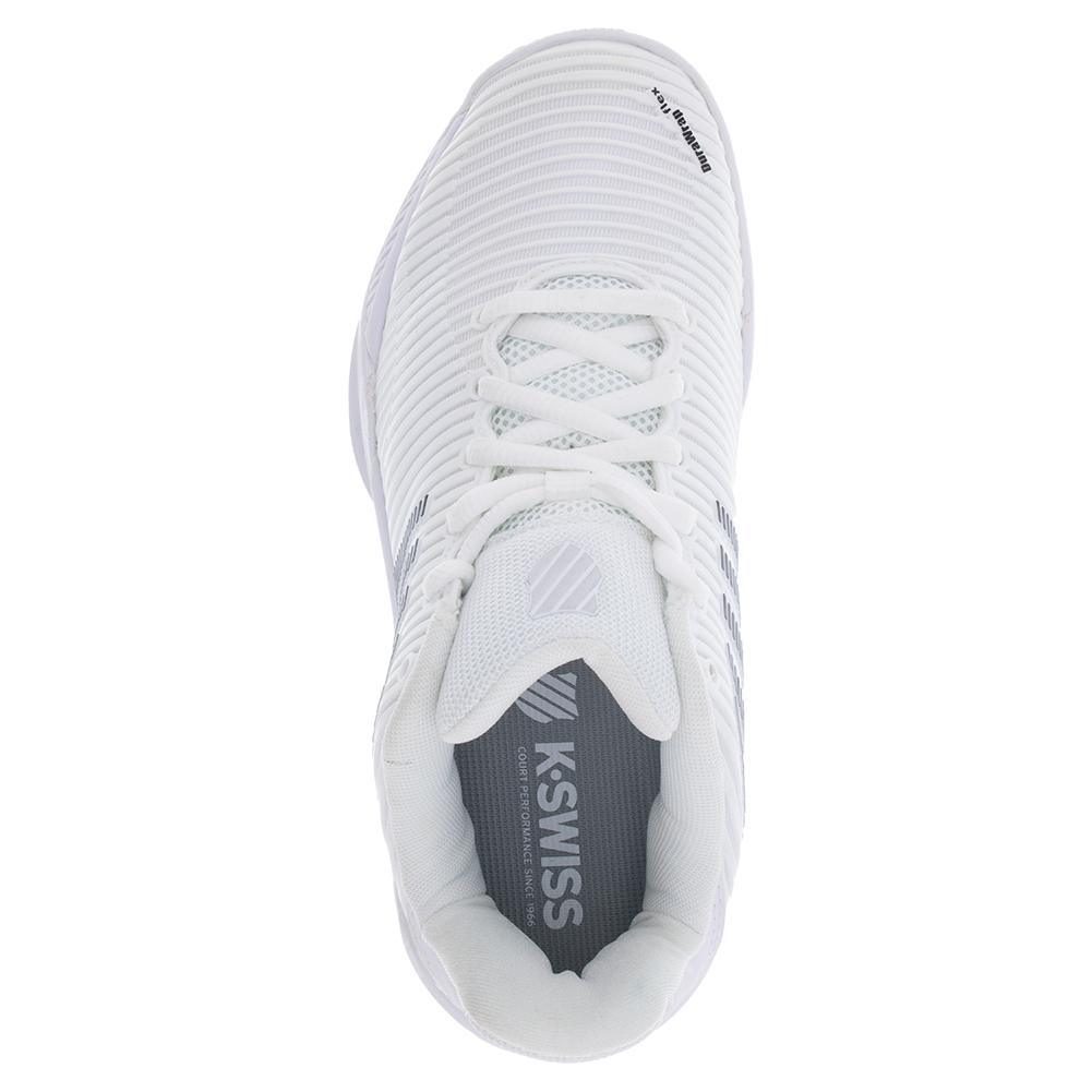 Women's Hypercourt Express 2 Tennis Shoes White and Black K-Swiss