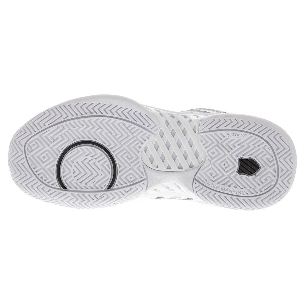 Women's Hypercourt Express 2 Tennis Shoes White and Black K-Swiss