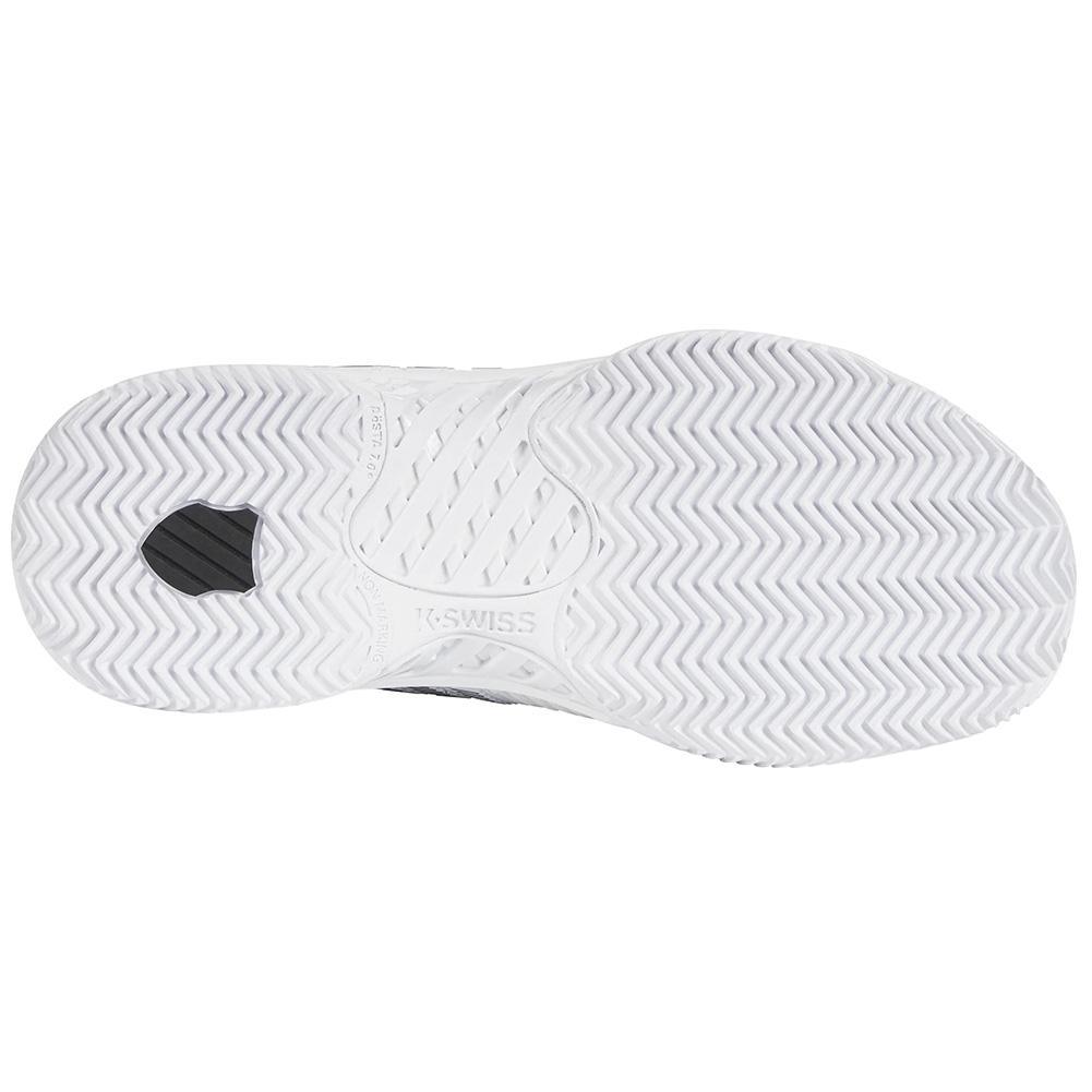 Women's Hypercourt Express 2 Clay Tennis Shoes White and Black Footwear K-Swiss