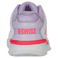 Women`s Hypercourt Express 2 Wide Tennis Shoes White and Orchid Petal Footwear K-Swiss