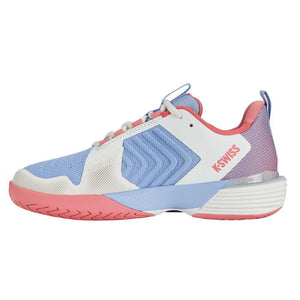 Women's Ultrashot 3 Tennis Shoes Bright White and Open Air Footwear K-Swiss