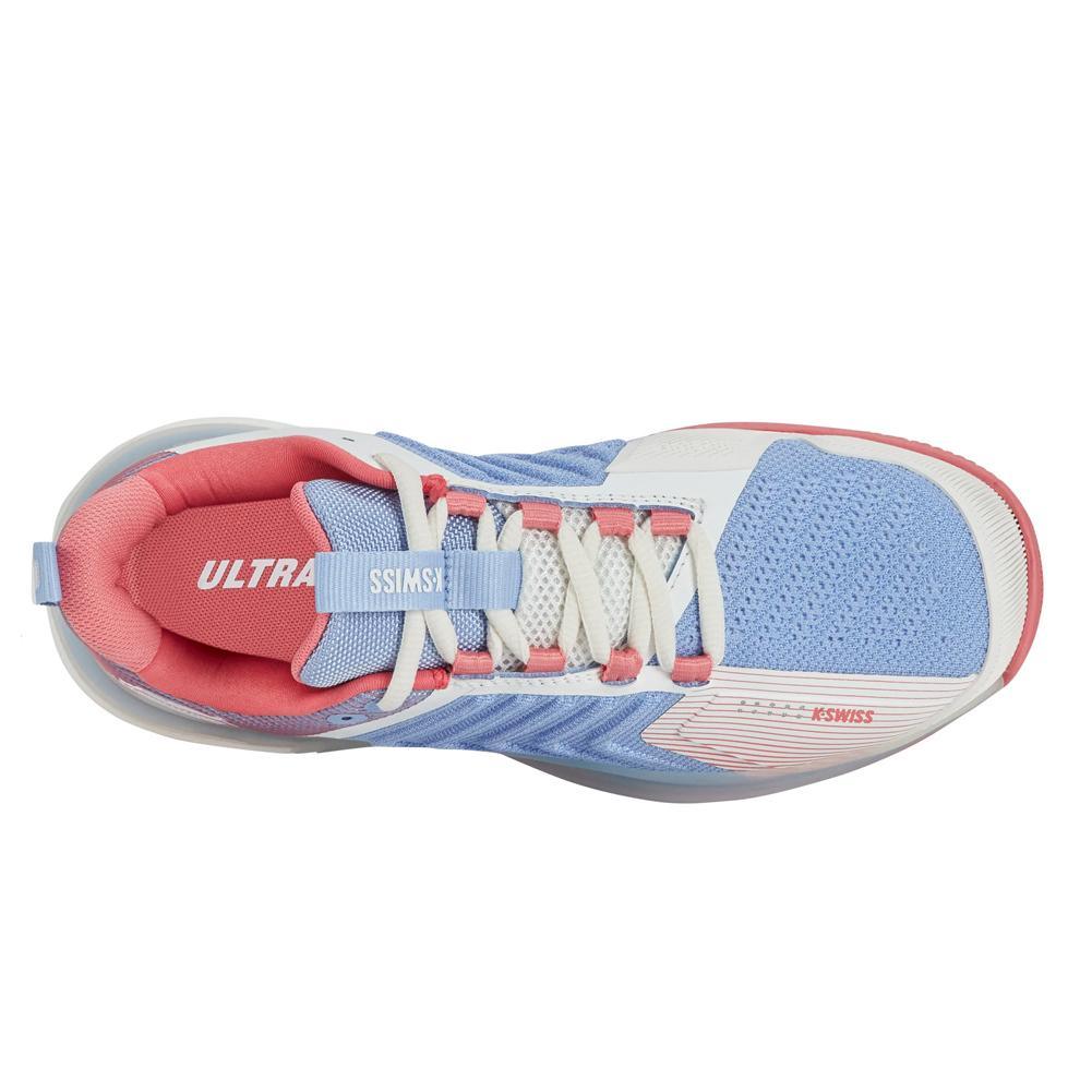 Women's Ultrashot 3 Tennis Shoes Bright White and Open Air Footwear K-Swiss