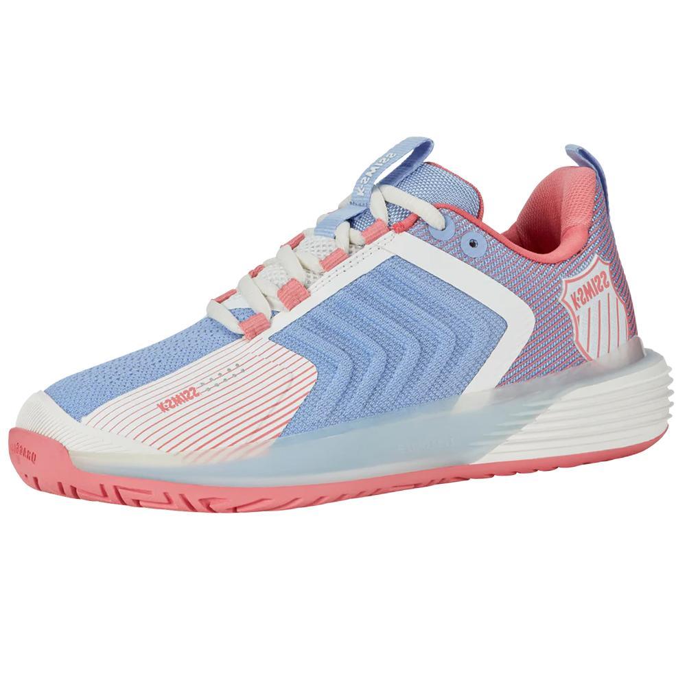 Women's Ultrashot 3 Tennis Shoes Bright White and Open Air Footwear K-Swiss