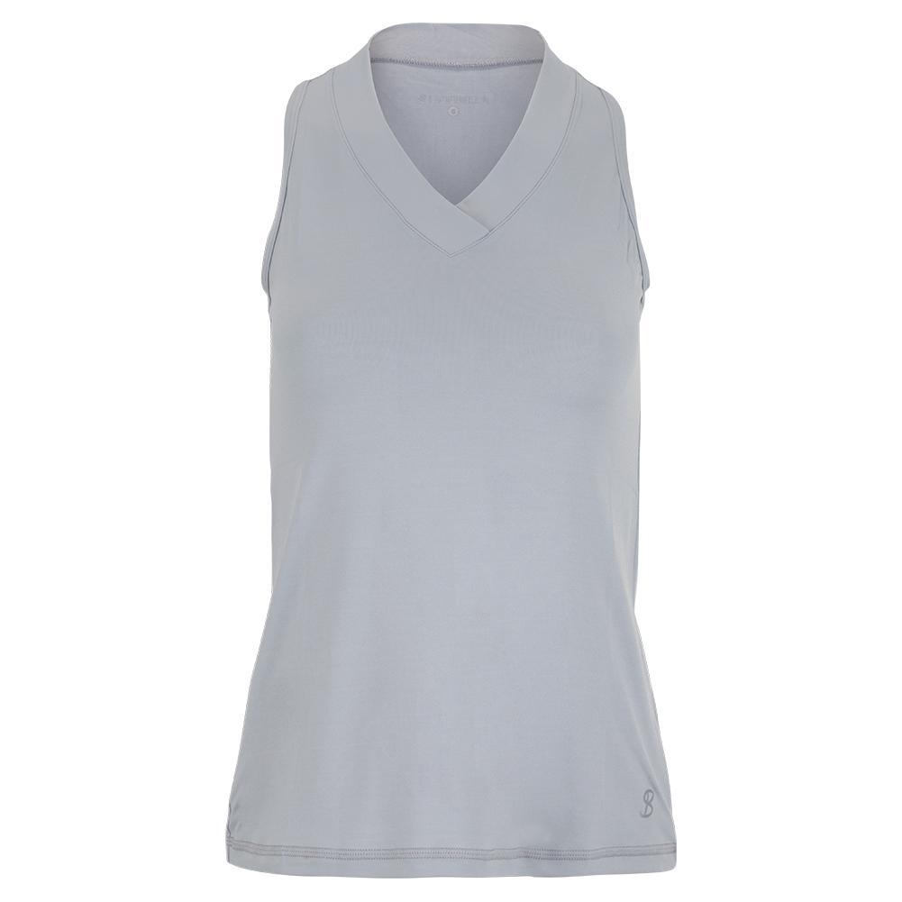Women's UV Racerback Tennis Tank Stone Apparel Sofibella