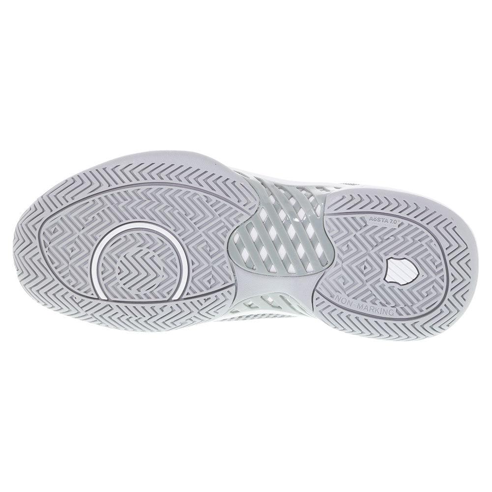 Women's Express Light Wide Pickleball Shoes Highrise and White Footwear K-Swiss