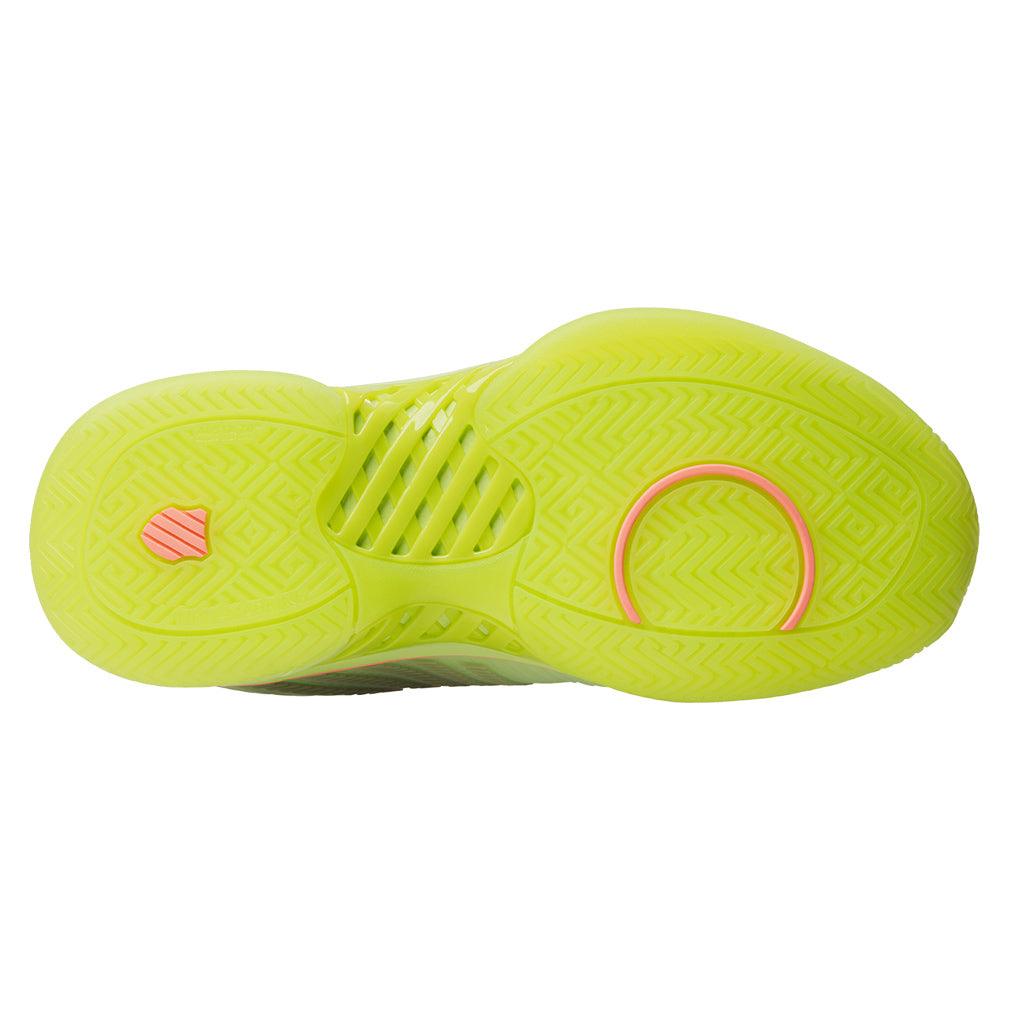 Women`s HyperCourt Express 2 X Lucky in Love Tennis Shoes White and Lemon Frost Footwear K-swiss