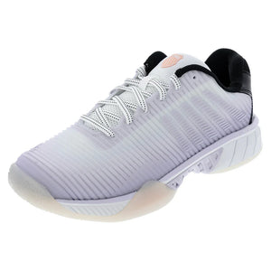 Women`s HyperCourt Express 2 X Lucky in Love Tennis Shoes White and Lilac Footwear K-Swiss