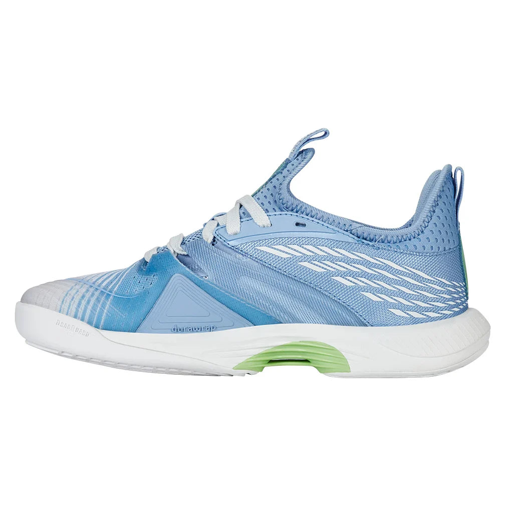 Women`s SpeedTrac Tennis Shoes Lucent White and Dutch Canal Footwear K-Swiss