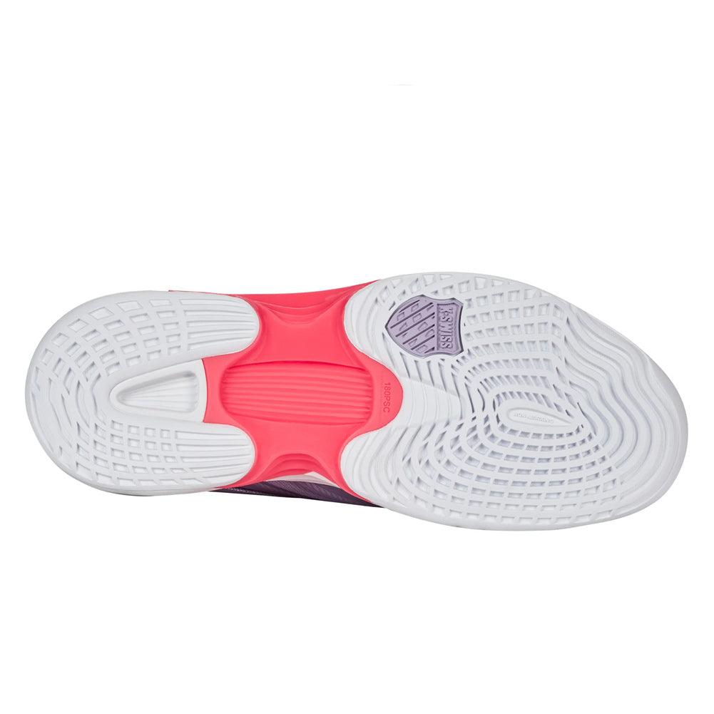 Women`s SpeedTrac Tennis Shoes White and Orchid Petal Footwear K-Swiss
