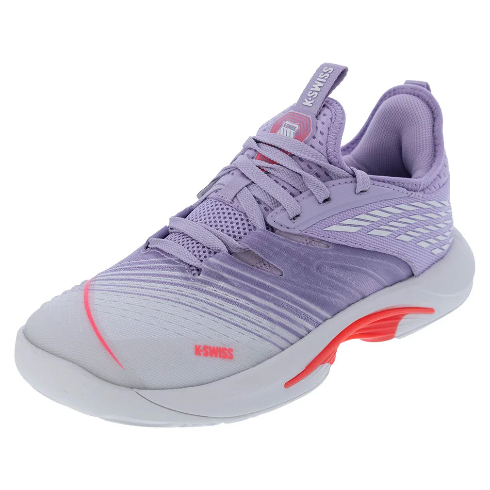 Women`s SpeedTrac Tennis Shoes White and Orchid Petal Footwear K-Swiss