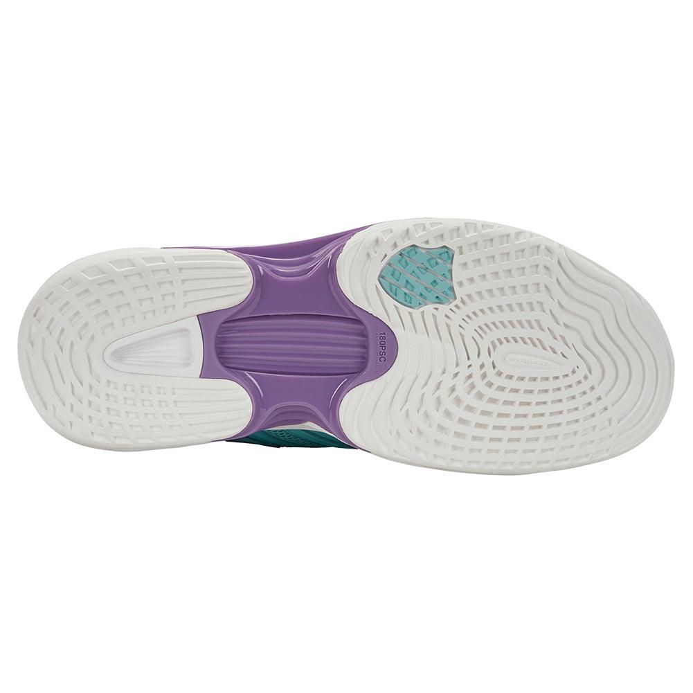 Women's SpeedTrac Tennis Shoes Angel Blue and Brilliant White Footwear K-swiss