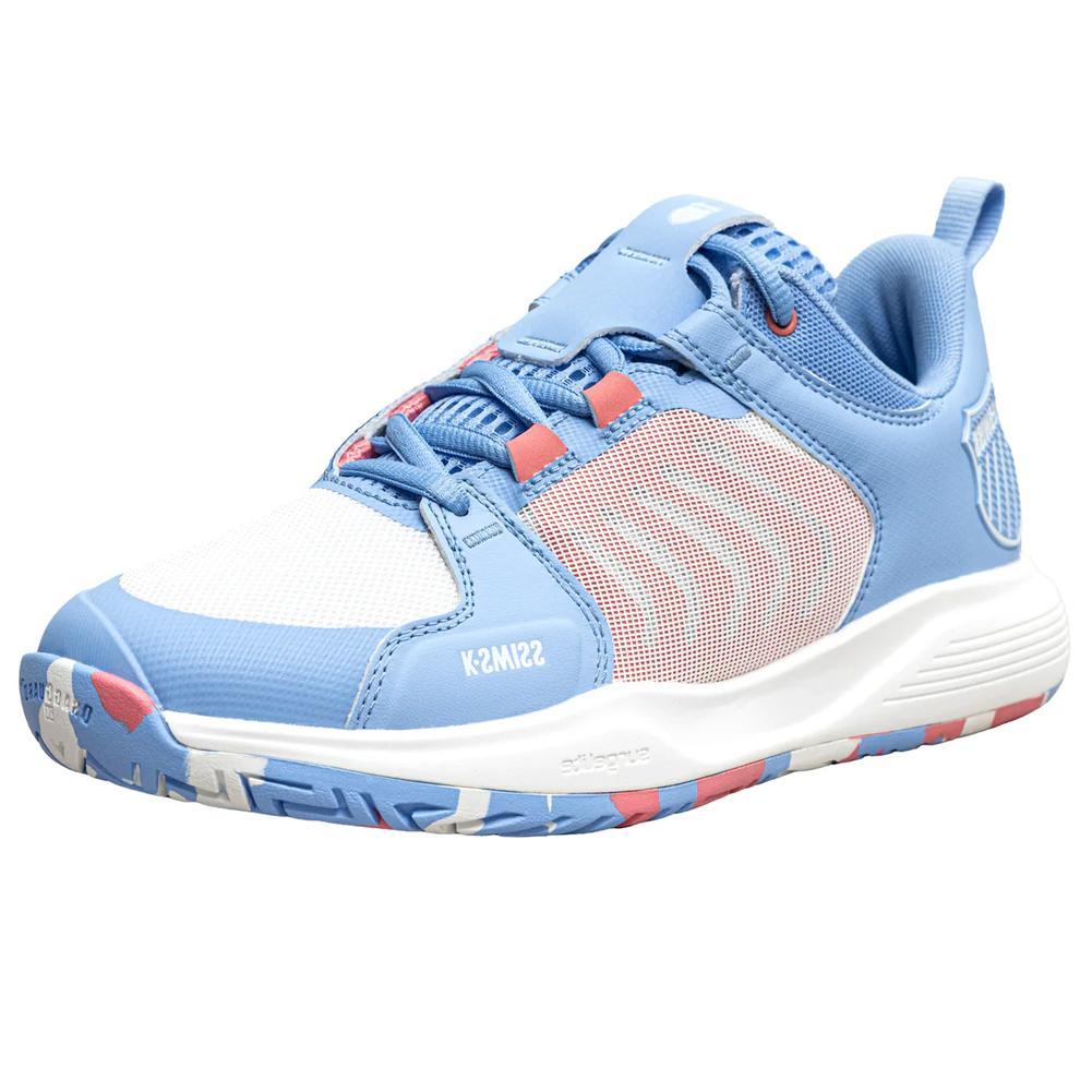 Women's Ultrashot Team Tennis Shoes Open Air and Bright White Footwear K-Swiss