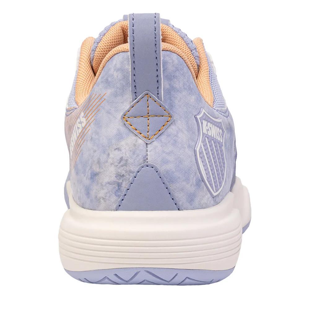 Women's Ultrashot Team Tennis Shoes Peach Fuzz and Star White Footwear K-Swiss