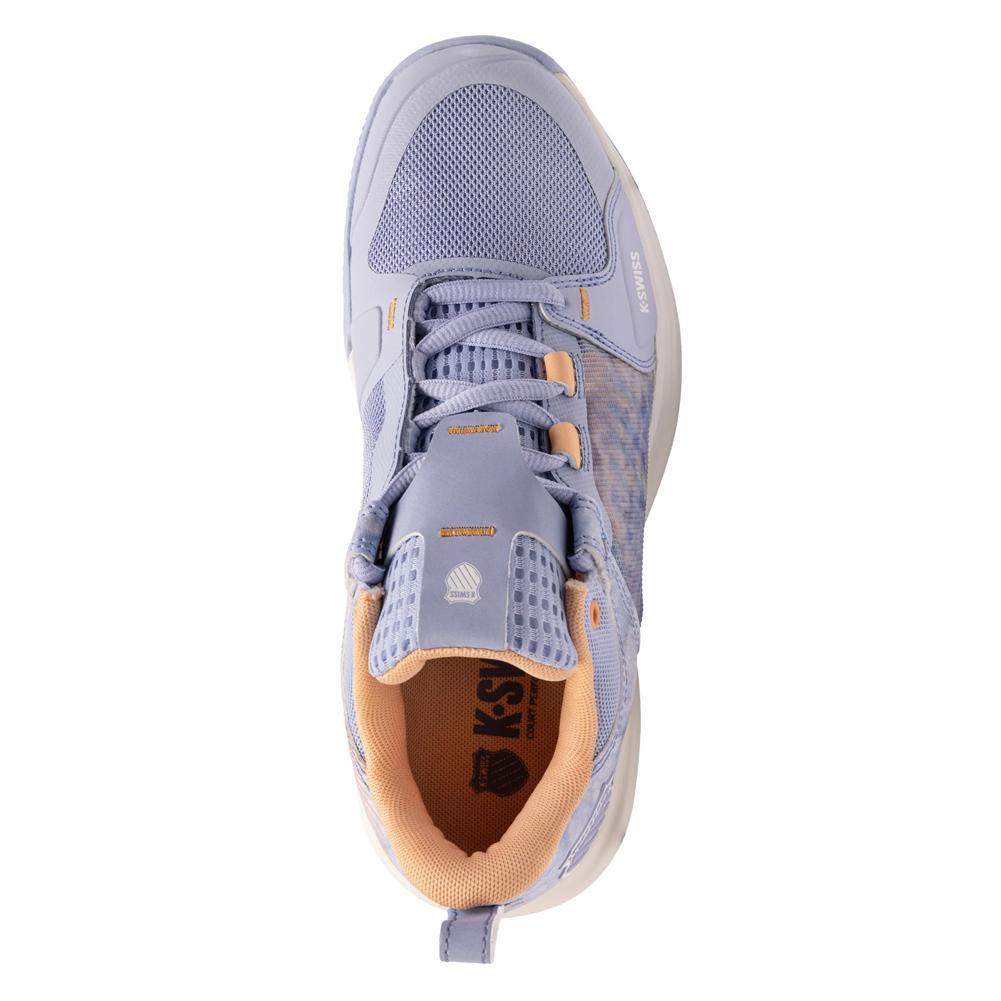 Women's Ultrashot Team Tennis Shoes Peach Fuzz and Star White Footwear K-Swiss