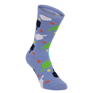 Pickleball Socks Light Blue Socks Racquet Inc
