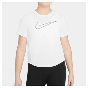 Girls' Dri-FIT One Short-Sleeve Top (Extended Size) Apparel Nike