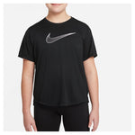 Girls' Dri-FIT One Short-Sleeve Top (Extended Size) Apparel Nike