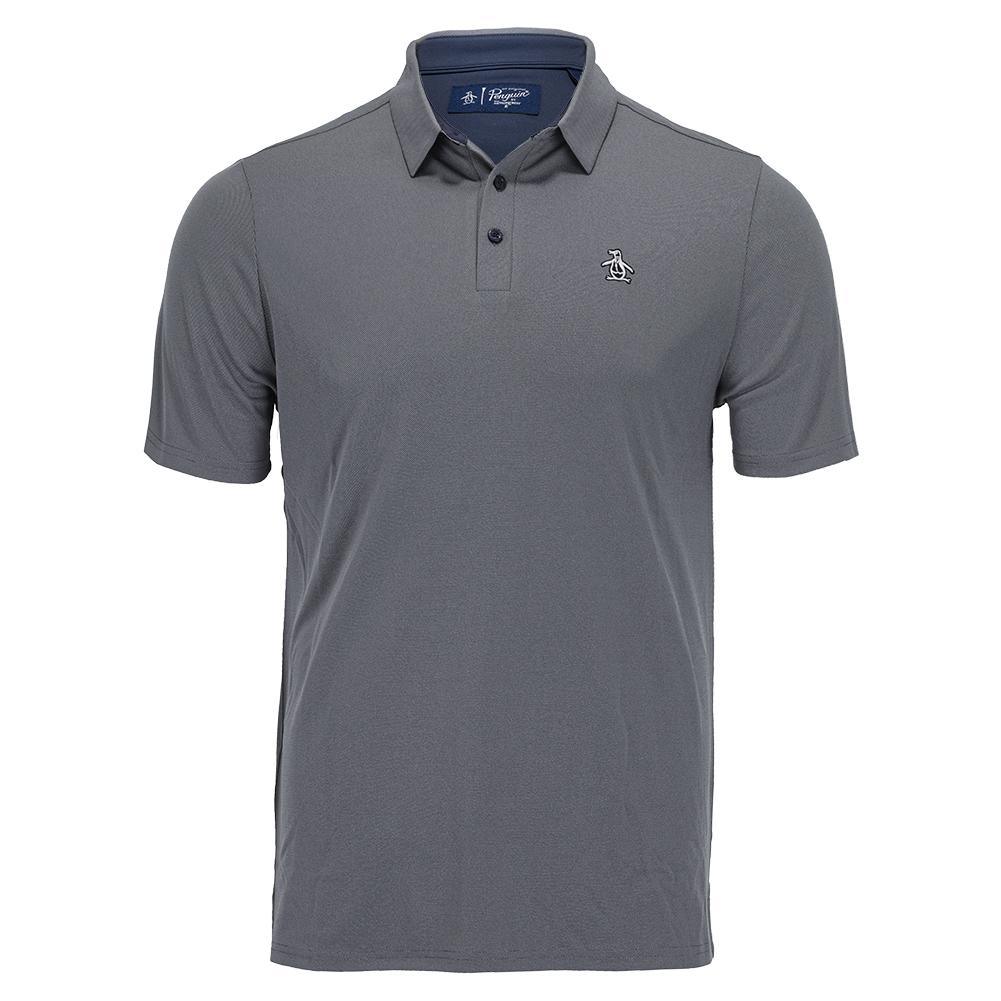 Men's The Oxford Eco Birdseye Tennis Polo Apparel Penguin