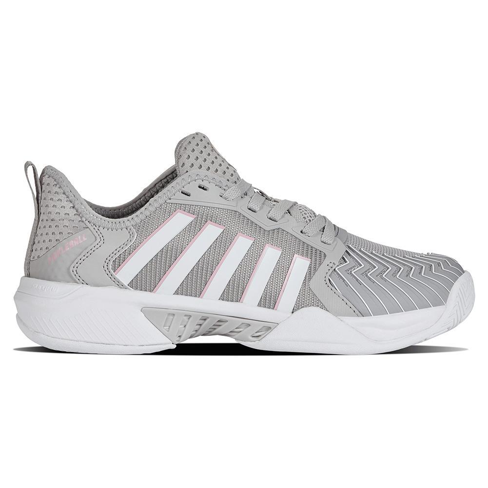 Women's Pickleball Supreme Shoes Vapor Blue and White Footwear K-Swiss