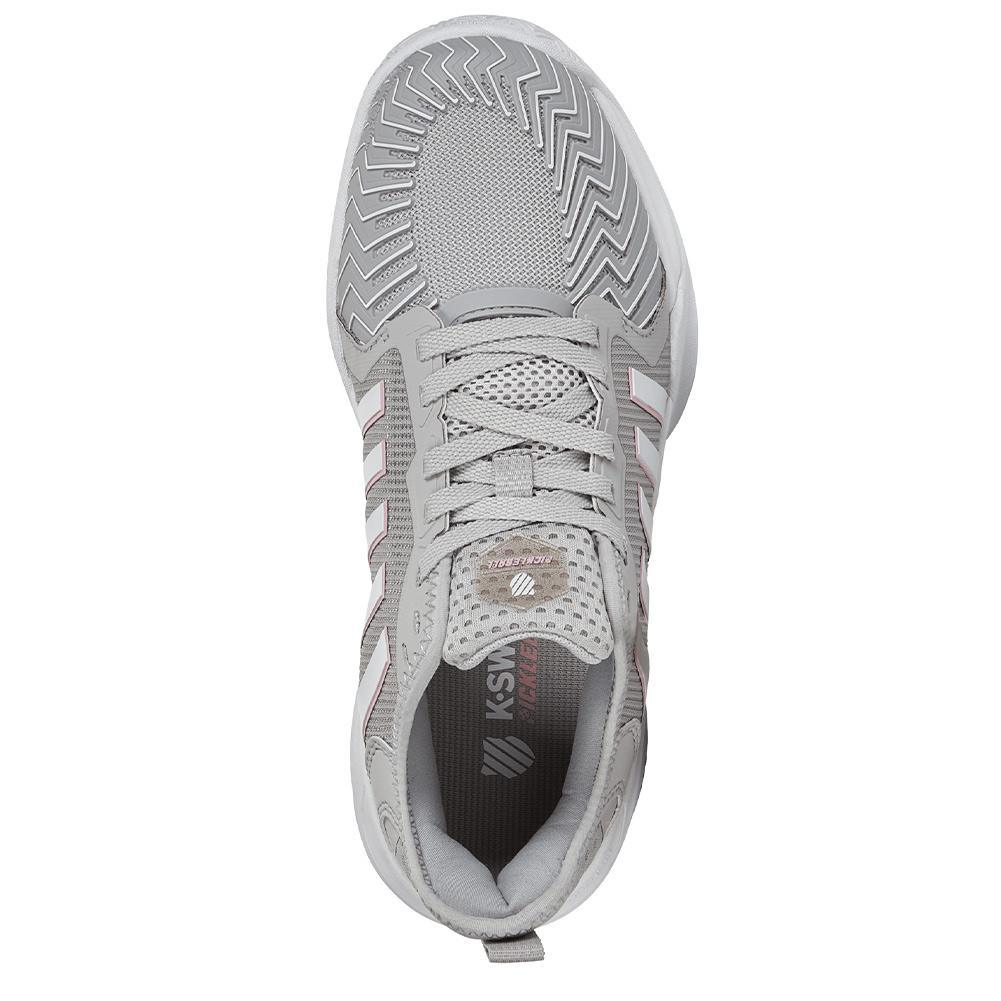 Women's Pickleball Supreme Shoes Vapor Blue and White Footwear K-Swiss