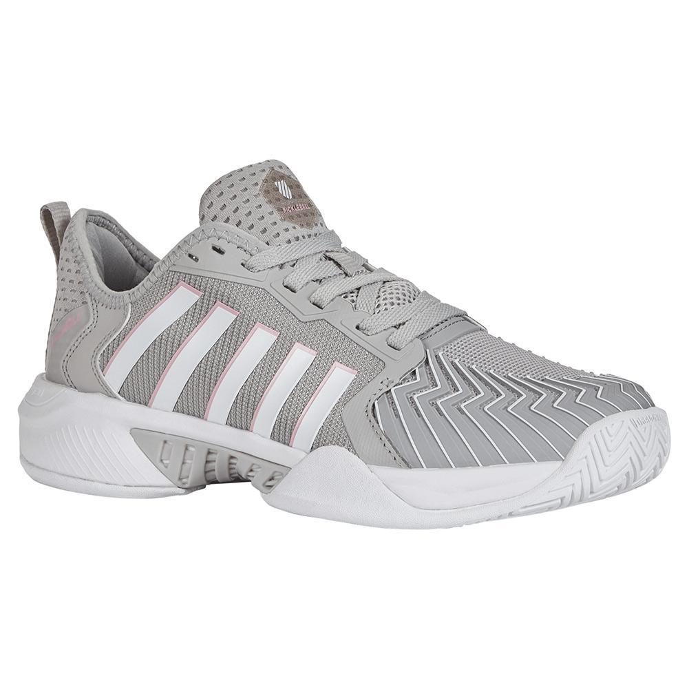 Women's Pickleball Supreme Shoes Vapor Blue and White Footwear K-Swiss