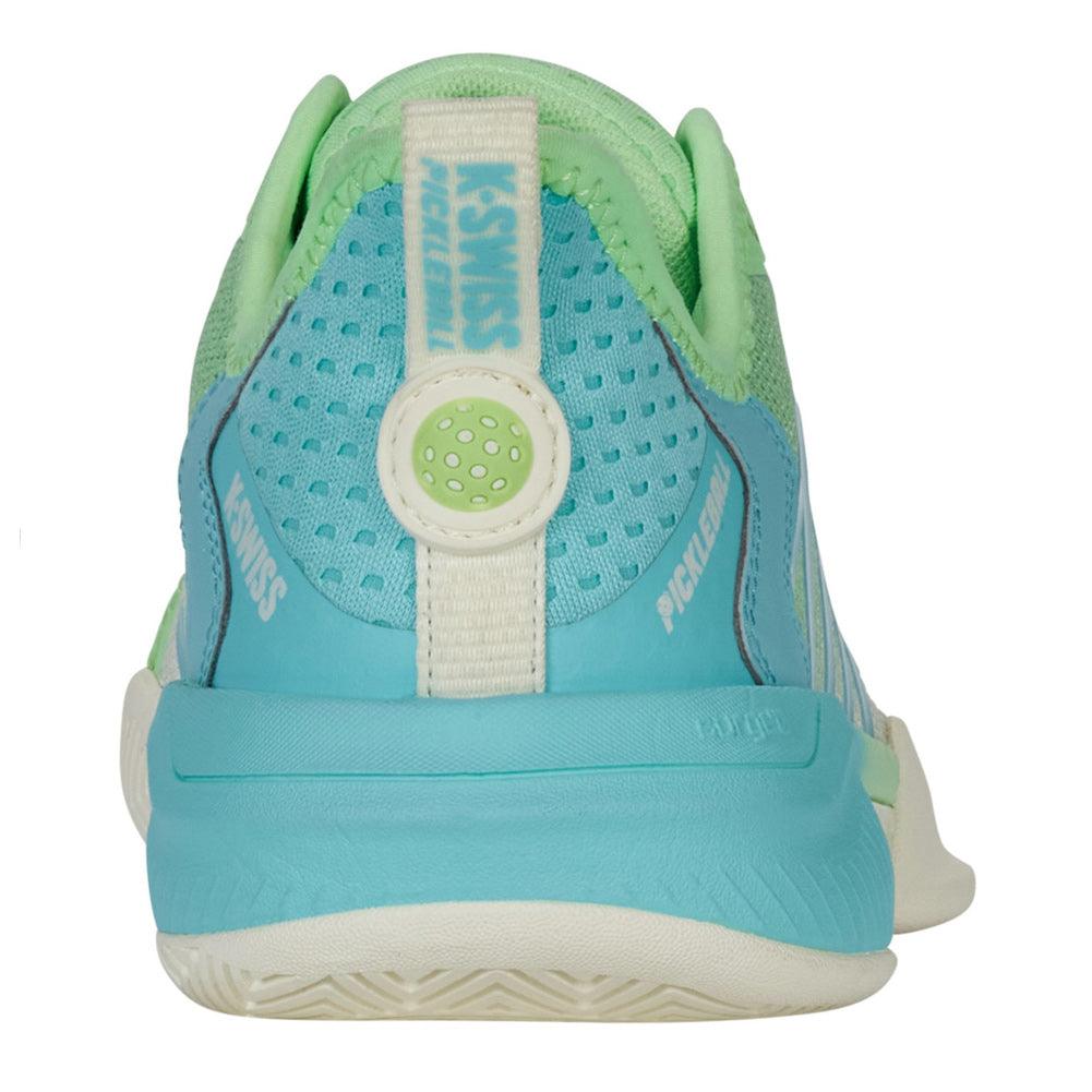 Women`s Pickleball Supreme Shoes Egret and Patina Green Footwear K-Swiss