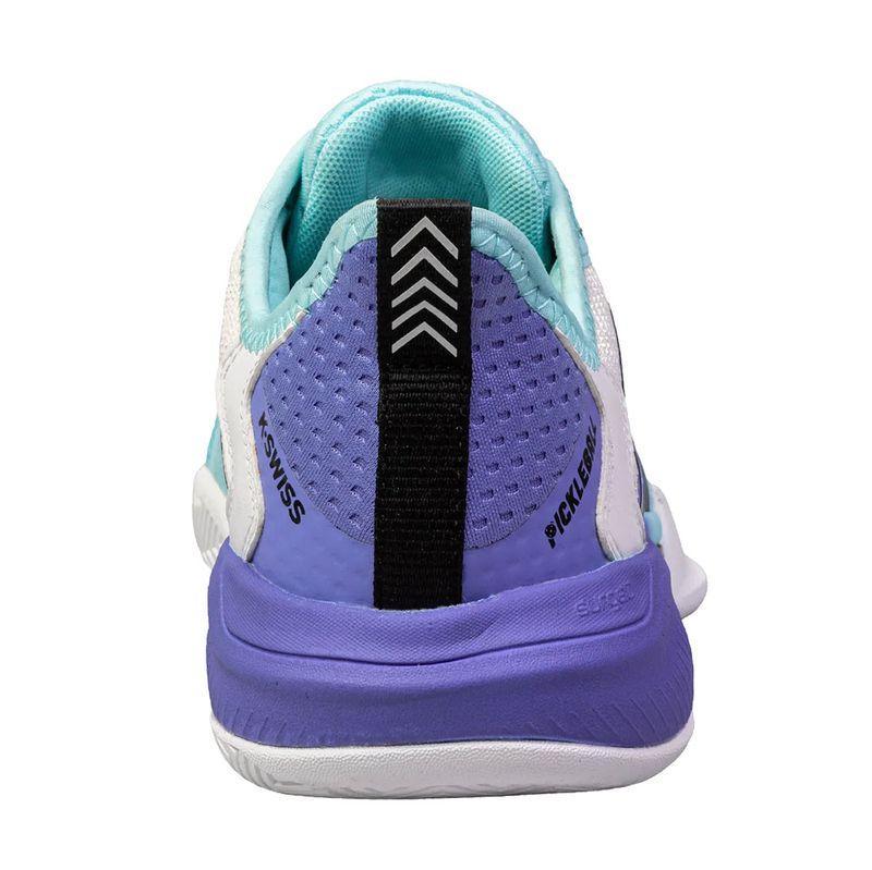 Women's Pickleball Supreme Shoes Tanager Turquoise and Persian Jewel Footwear K-Swiss