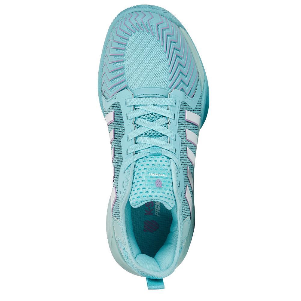 Women's Pickleball Supreme Shoes Angel Blue and Sheer Lilac Footwear K-Swiss