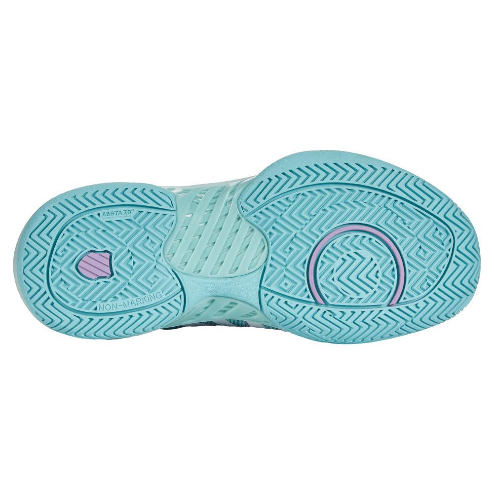 Women's Pickleball Supreme Shoes Angel Blue and Sheer Lilac Footwear K-Swiss