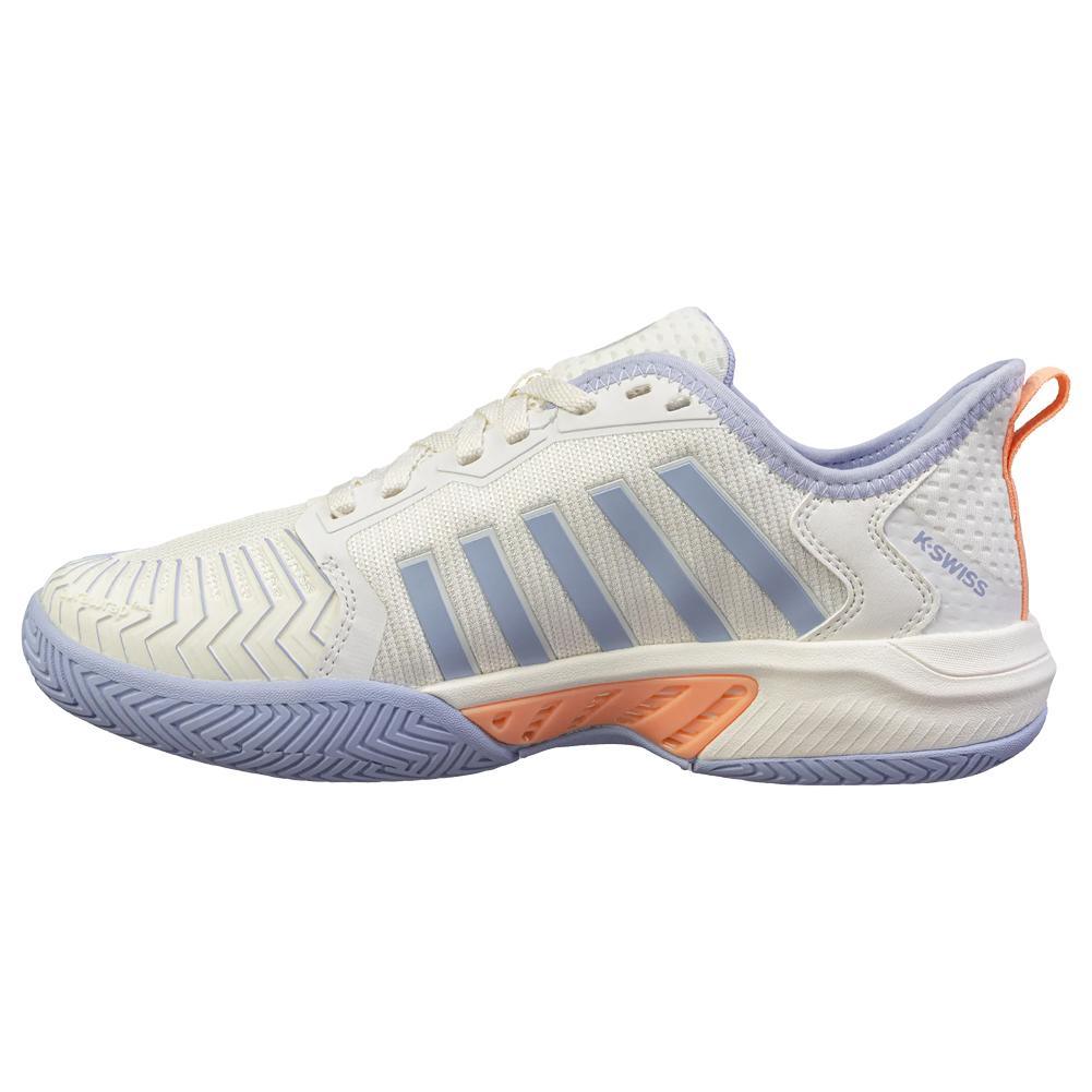 Women's Pickleball Supreme Shoes Star White and Heather Footwear K-Swiss