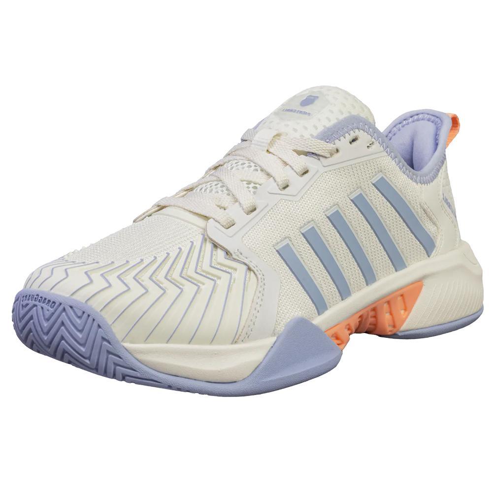 Women's Pickleball Supreme Shoes Star White and Heather Footwear K-Swiss