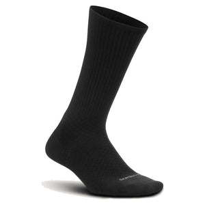 Plantar Fasciitis Relief Cushion Crew Socks Black Socks Feetures