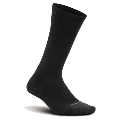 Plantar Fasciitis Relief Cushion Crew Socks Black Socks Feetures