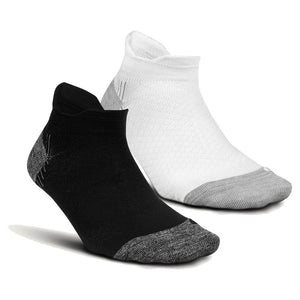 Plantar Fasciitis Relief Light Cushion No Show Tab Socks Socks Feetures
