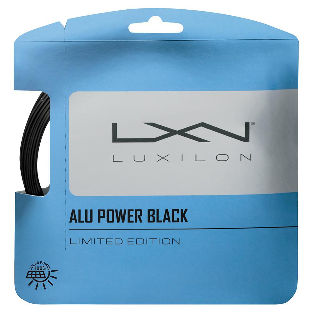 Alu Power 125mm/17G Tennis String Black Strings Luxilon