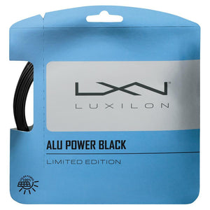 Alu Power 125mm/17G Tennis String Black Strings Luxilon