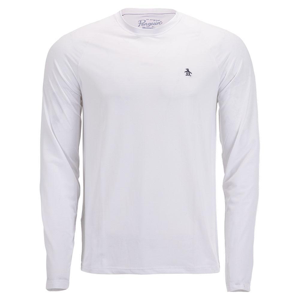Men's Raglan Long Sleeve Tennis Pull Over Apparel Penguin