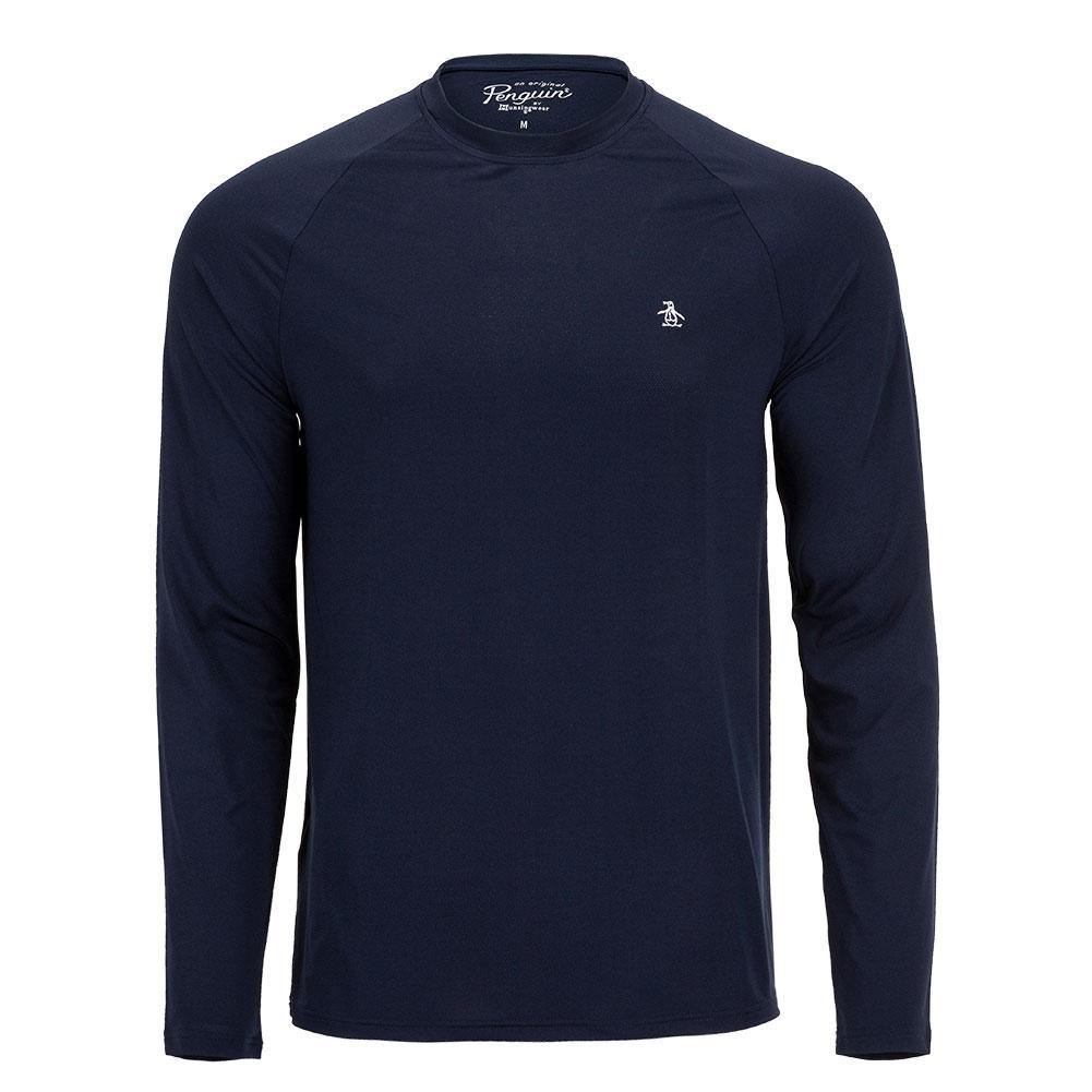 Men's Raglan Long Sleeve Tennis Pull Over Apparel Penguin