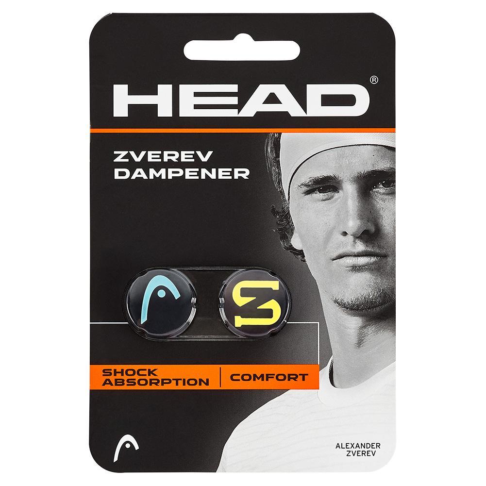 Zverev Tennis Dampener Blue and Yellow Accessories Head