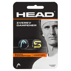 Zverev Tennis Dampener Blue and Yellow Accessories Head