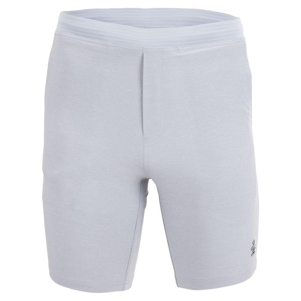 Men's 9 Inch Heather Drawstring Tennis Short Apparel Penguin