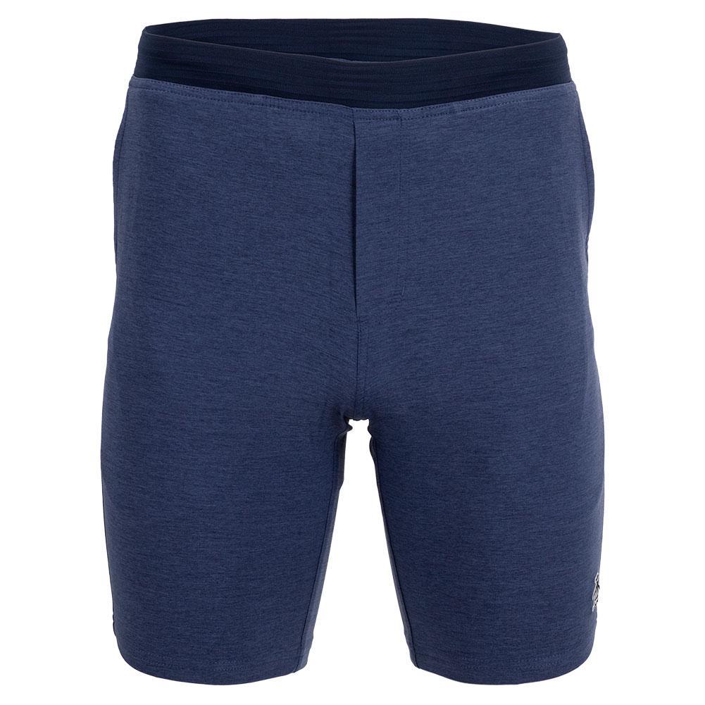 Men's 9 Inch Heather Drawstring Tennis Short Apparel Penguin