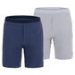 Men's 9 Inch Heather Drawstring Tennis Short Apparel Penguin